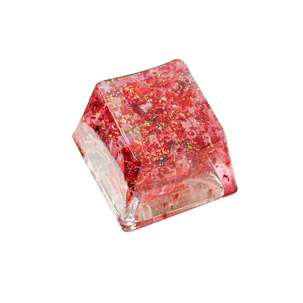Oem Profile Resin Keycap With Color Foil For Mechanical- Red 7704000524162