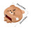 Ergonomic USB Mouse Mat Featuring Double Layer Plush Fabric-5 4 5