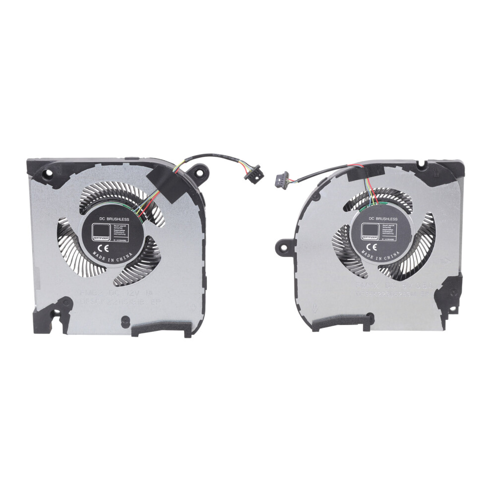 Laptops Cooling Fan Dc5v 0.5A 4Pin Cpu Gpu Radiators-Cpu Gpu 7704000522144
