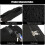 Yoga Mat Bag with Bottle Pocket, Adjustable Strap, Black 2