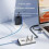 10 Gbps USB C Hubs Multipoorten Adapter Snelle-HU506 4