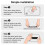 Ergonomic Design Silicone Straps for Tablet Secure One-Gray 4