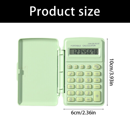 Calculatrice scientifique de poche, couvercle de-Blanc 2