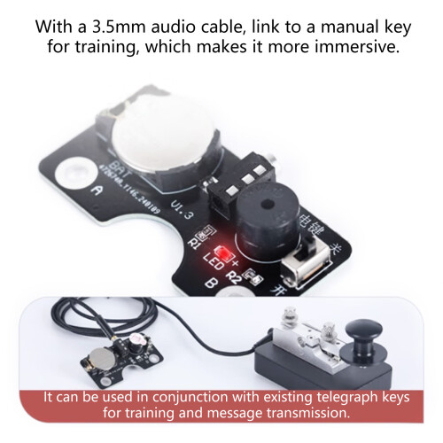 Keying Practice Tool For Vband-Keyer Connector For Telegraph 1