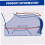 Horse Blanket, Adjustable Fly Sheets, UV Protection  Breathable Mesh 2