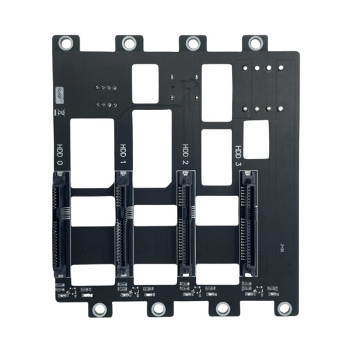 SASs\SATAs Hard Disk Storage Backplanes With 4 Drive Support