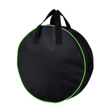 High Density Round Storage Pouch TangleFree Zippers System For