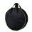High Density Round Storage Pouch TangleFree Zippers System For 1