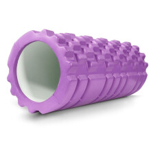 Fitness Fascia Roller, 14x33cm, Pilates, Yoga, Stretching,, Purple