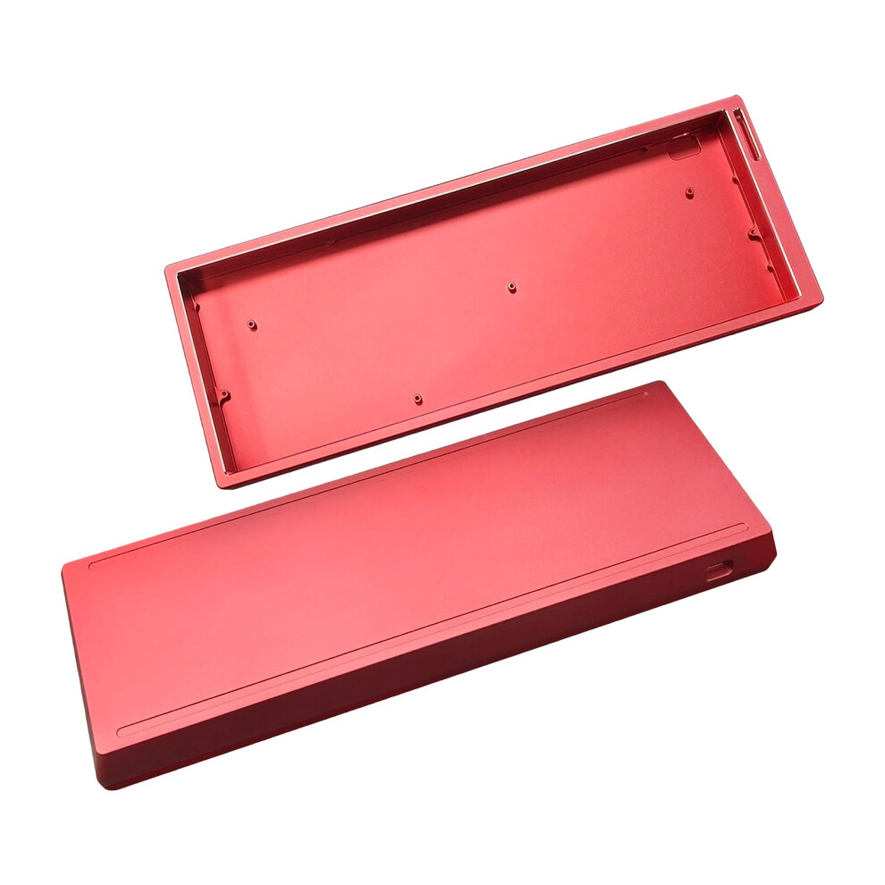Aluminum Standard Keyboards Case Mechanical Keyboards-Red