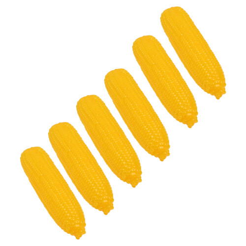 6Pcs Artificial Corn Realistic Vegetable Models Kitchen-Type B
