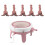 Knitting Machine Tensioners Plastic Easy to Use for Knitting Hat 4