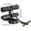 Adjustable Resistance Band Suction Cup AB Exercise Auxiliary, Abdominal Training Aids Black 4