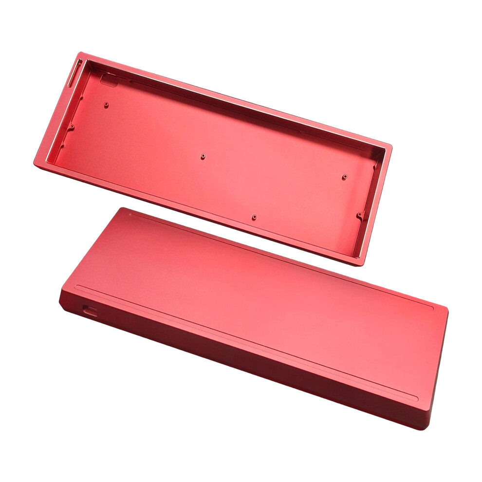 Professional Mechanical Keyboards Aluminum Case Ergonomic- Red 7704000522274