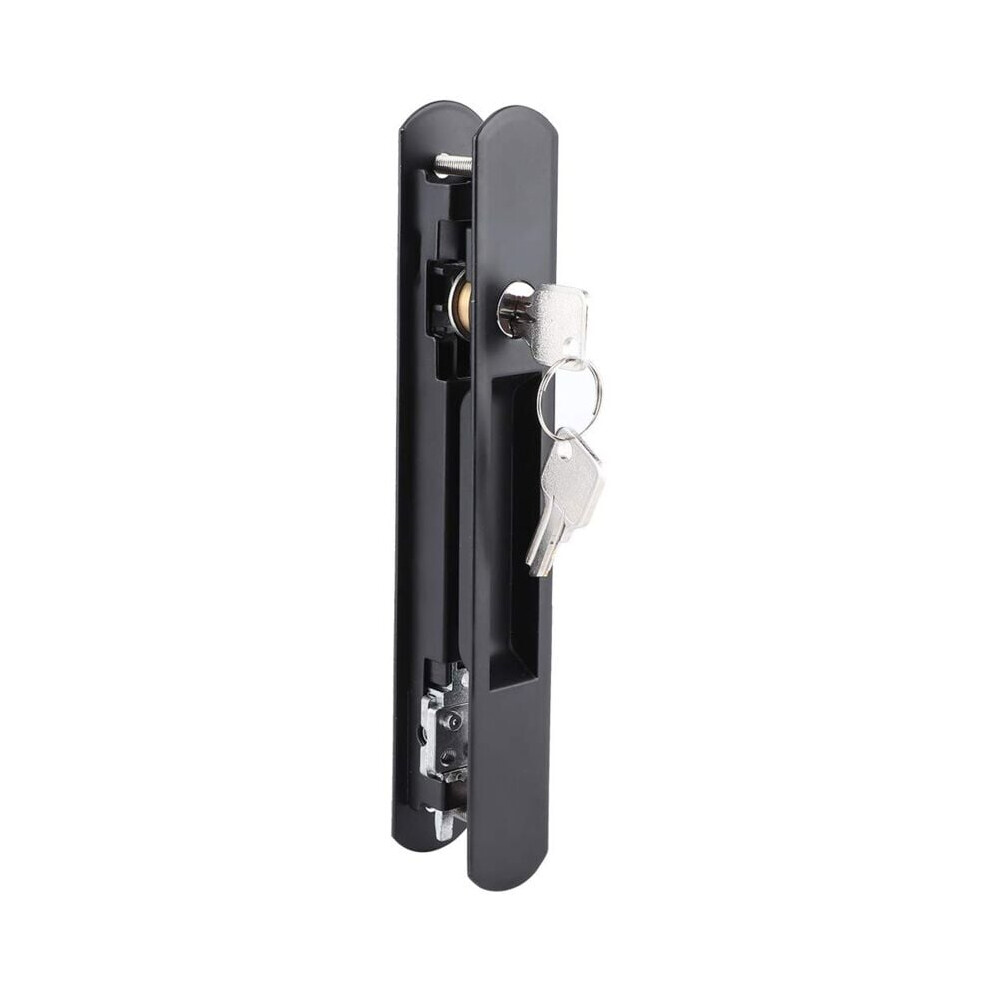 Effortless Access Solutions, Aluminium Alloy Sliding Door Handle Set With Double Sided Lock Catch For Seamless Operation In Movable Glass Doors And Wi 9554910073001