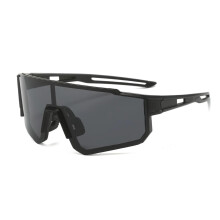 Cycling Sunglasses Polarized Lens for Men Women Bike Sport(9815 Black)