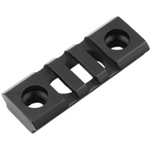 Mlock Rail Sections Premium Aircraft Aluminum Easy To Install Hollow-Out Design Sturdy And Durable Lightweight Solid Suitable For Lights Bipods Forwar