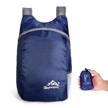 Zaino da trekking leggero e pieghevole, resistente all'acqua, ultra resistente e comprimibile, ideale per viaggi e attività all'aperto, campeggio e