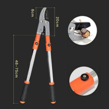 Teleskop-Gartenschere 68-95 cm mit SK5-Stahlklinge