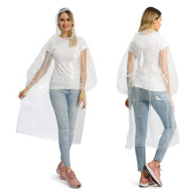 Impermeables reutilizables para uso de emergencia y ajuste universal.