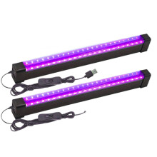 Zarte USB-betriebene Schwarzlichtlampe. Zartes-2 Packung
