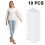 Impermeables reutilizables para uso de emergencia y ajuste universal. 2