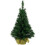 60cm (2ft) Mini Christmas Tree in a Jute Bag - Perfect for side tables 1