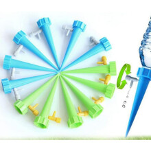 Plant Waterer Self Watering Spikes with Control Valve for Garden Indoor Outdoor 12Pcs