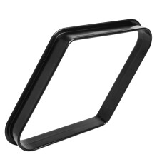 Billiard Table Plastic 9 Balls Diamond Rack Black for Standard 2 ¼ Inch Billiard Balls