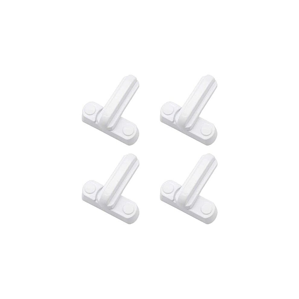 Aluminum Alloy Door And Window Locks, Durable And Quality Guaranteed For Reliable Home Security, High-Quality Materials Ensure Longevity, White Powder 9554910081136