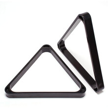 Pool Triangle Plastic Triangle Billiard Ball Rack Long (33/30) cm Billiard Tables and Accessories Convenience, black 57.2mm Black