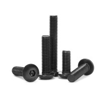Elegant & Rugged: M6 35mm Hex Socket Button Head Cap Screws, High Hardness Carbon Steel For Professional-grade Fastening Needs