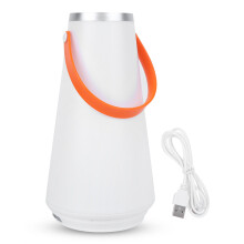 Draadloze LED-tafellamp voor buiten, op zonne-energie, dimbaar, met aanraakbediening, oplaadbaar, met handvat, waterdicht en stofbestendig, lange