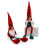 Einzigartige gestrickte Zwergenfigur, weihnachtliche-   Männlich 6