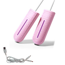 Draagbare schoendroger, elektrische laarzendroger voor handschoenen, laarzen, canvas schoenen, geurverwijderaar, 360 cilindrisch