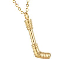 Golf Club Pendant Souvenir Ashes Holders-Golden color without