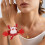 Animal Pattern Slap Bracelets for Christmas-Snowman style 7