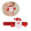 Animal Pattern Slap Bracelets for Christmas-Snowman style 3