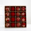 16Pcs Christmas Tree Baubles Shatterproof Hanging-Burgundy 5