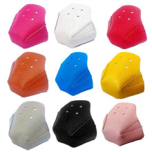 1 Pair AntiFriction Roller Skate Toe Caps Leather with 4 Holes for Roller Skate Accessories Ref: 9999