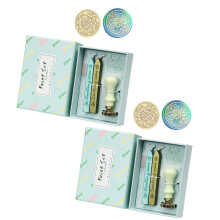 2 Box Leaves Sealing Wax Set Sealing Wax Stick for-xiangrikui