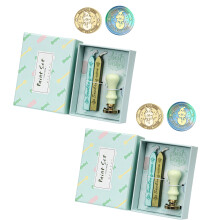 2 Box Leaves Wax Stamp Set Sealing Wax Set Wax Seal-Christmas