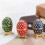 Enamel Easters Eggs with Crystal Embellishments for Gifting-Red 5