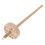 Professional Wood Hardwood Drop Spindle Top-Engraved pattern 1