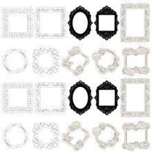 20 Sheets Aesthetic Background Decorative-Window to find flowe