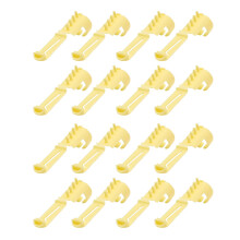 16Pcs Adjustable Yarn Guide Finger Holder Guide Crochet-Yellow