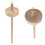 Professional Wood Hardwood Drop Spindle Top-Engraved pattern 2