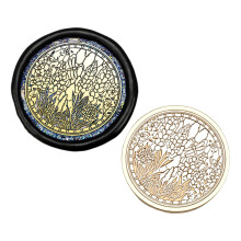 Seal Stamp Head voor Seal Letter Envelop Party-Geheime bloemtaal