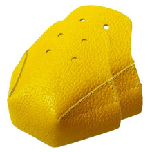 Toe Caps Roller Skates Quad Roller Hockey Skate Toe Caps, Toe Cap Guard Protectors, Roller Skate Toe Guards for Quad Roller Skate Protection Yellow