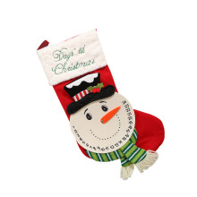 Charm Santa en Sneeuwmannen Breikous Draagbaar voor-sneeuwman